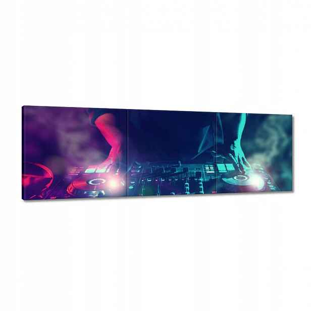 Obrazy 120x40 Dj z-edm-dance-mixér