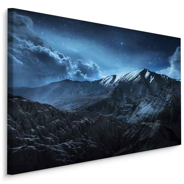 Plátno Malebná Horská Krajina V Noci Varianta: 100x70