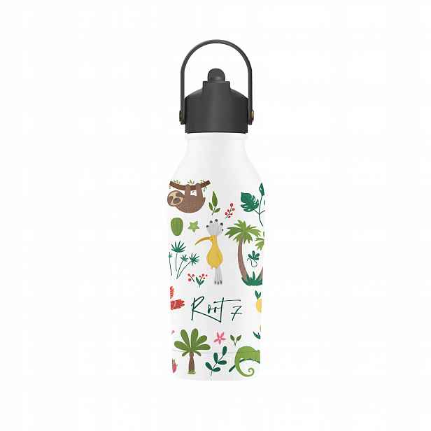 Root7 Termoláhev White Jungle se sportovní zátkou 350 ml, voda, káva