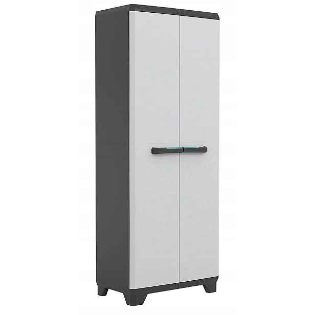 Úložná Skříň Kis-keter Linear, plastová, 3 police, 15 kg, 173x68x39 cm