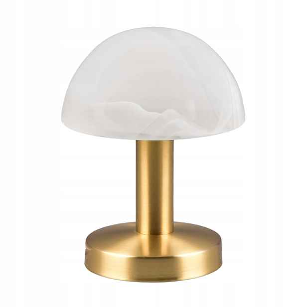 Stolní lampa noční bílo-zlatá Fynn II Trio
