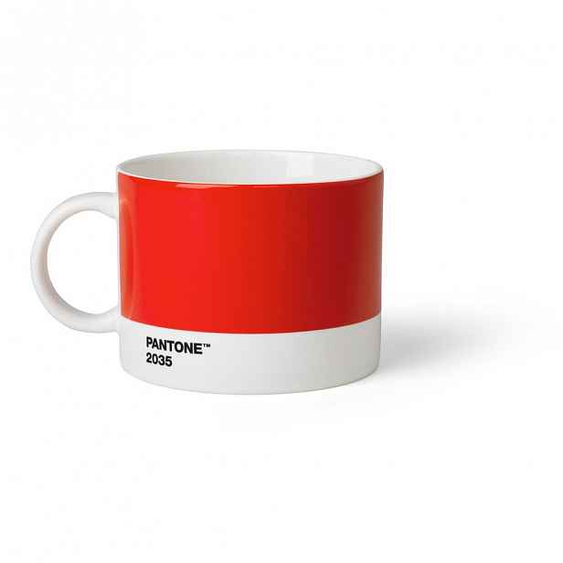 Červený hrnek na čaj Pantone, 475 ml