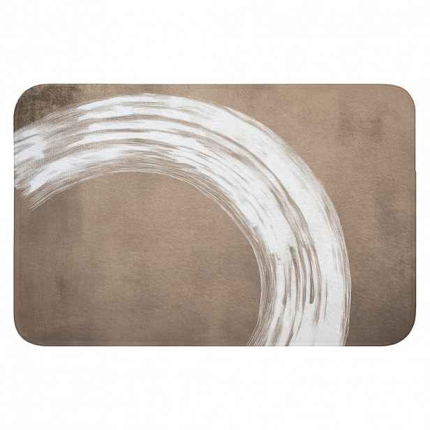 OnlyWow WC PŘEDLOŽKA Barva - hnědá - Japandi 60x40 cm