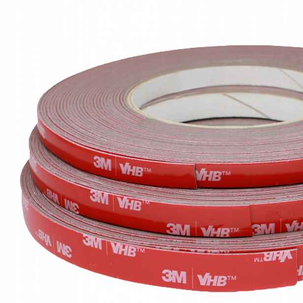 Sada pásek 3M Vhb oboustranná 8 mm, 10 mm, 12 mm role 10 metrů s kapesníkem