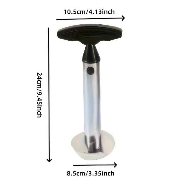 TEMU 1 ks Nerezový vytrhávač a kráječ ananasu, ergonomický design, pohodlný. Nerezový vytrhávač ananasu, multifunkční vytrhávač ovoce a jahod,