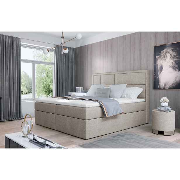 Boxspring Meron Rozměr: 140 x 200 cm, látka: Cover 02