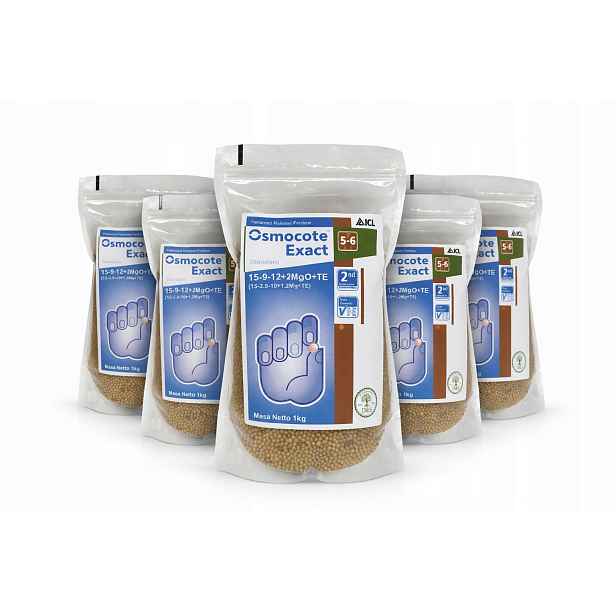 Hnojivo Osmocote Exact 5-6M Standard 15-9-12+2MgO+TE 5 kg