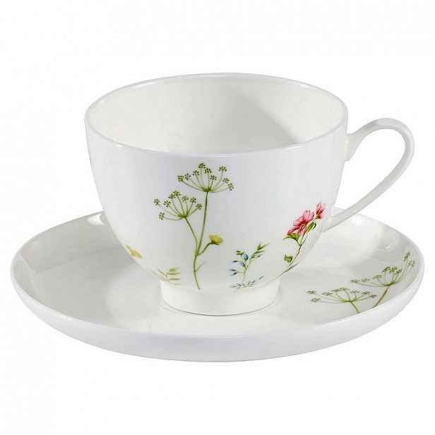 Novel Šálek Na Kávu S Podšálkem, Kostní Porcelán (Bone China) - Šálky na kávu - 0071360399