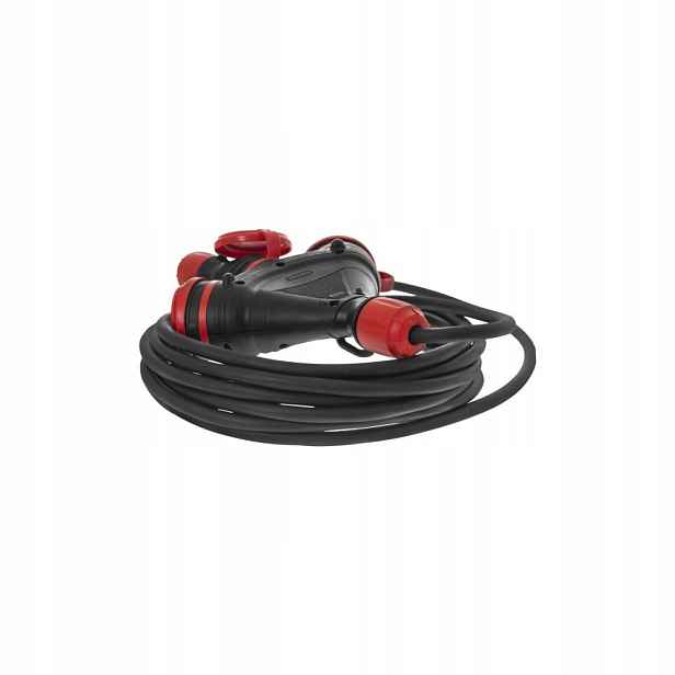 Prodlužovací Kabel 3 zásuvky IP54 16A 3x1,5 5 m Plastrol W-01168