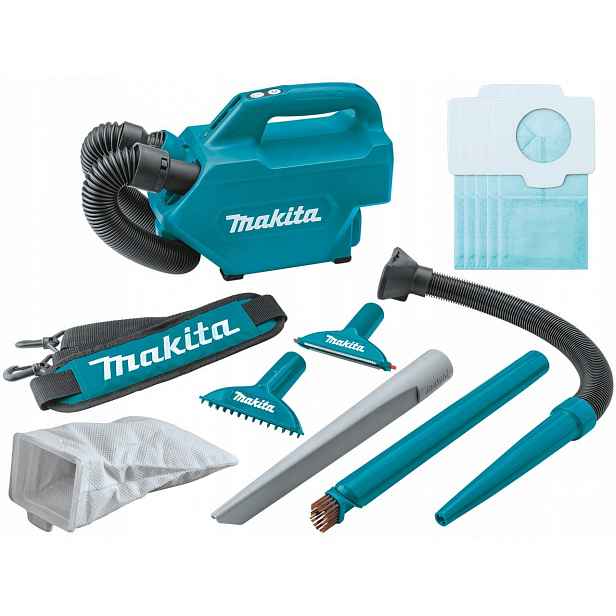 Vysavač do auta Makita DCL184Z na baterie 18V Dmychadlo
