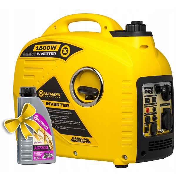 Jednofázový přenosný generátor Kaltmann 1800 W benzín