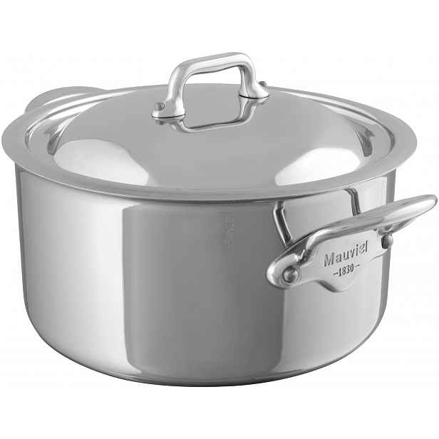 MAUVIEL M'cook kastrol s nerezovou poklicí 24 cm