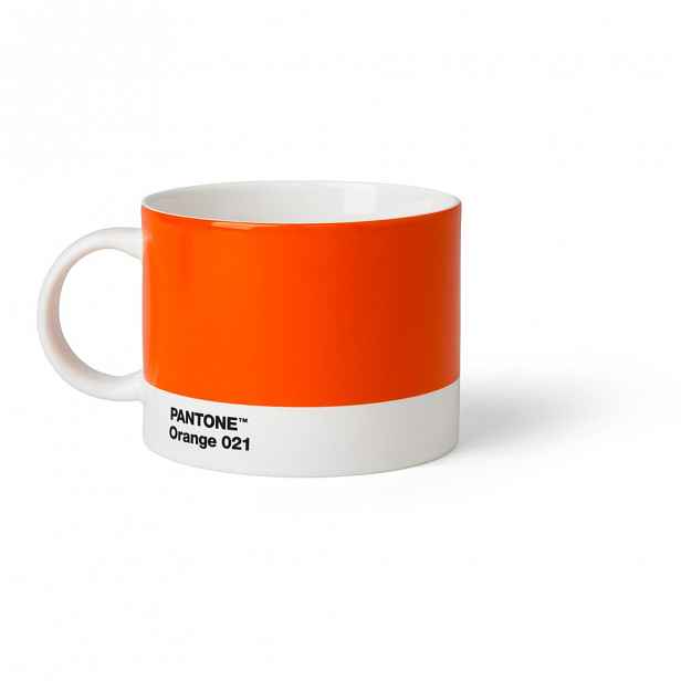 Oranžový hrnek na čaj Pantone, 475 ml