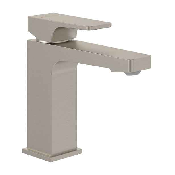 Villeroy & Boch Architectura Square - Umyvadlová baterie s výpustí, matný kartáčovaný nikl TVW12500100064