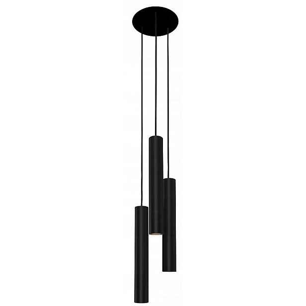 Závěsná lampa Eye Černá 3xGU10 Stropní Svítidlo do obývacího pokoje a domu