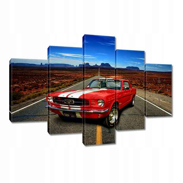 Nástěnné hodiny 150x105 Ford Mustang