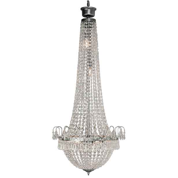 Křišťálový lustr - Ø 50*113 cm 6x E14/40w Clayre & Eef