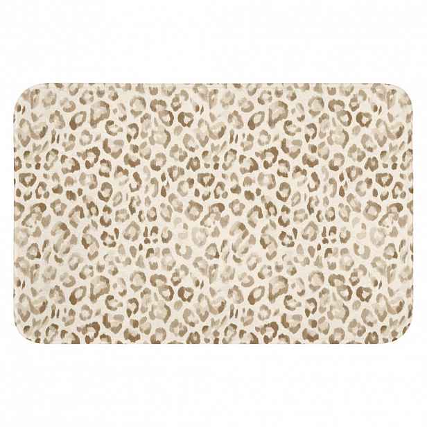 OnlyWow WC PŘEDLOŽKA Leopard - Classic - Béžová 60x40 cm