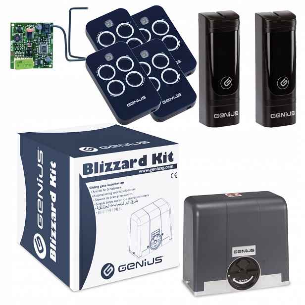 Genius Blizzard 900 Pilot Echo 4ks Pohon pro automatickou posuvnou bránu