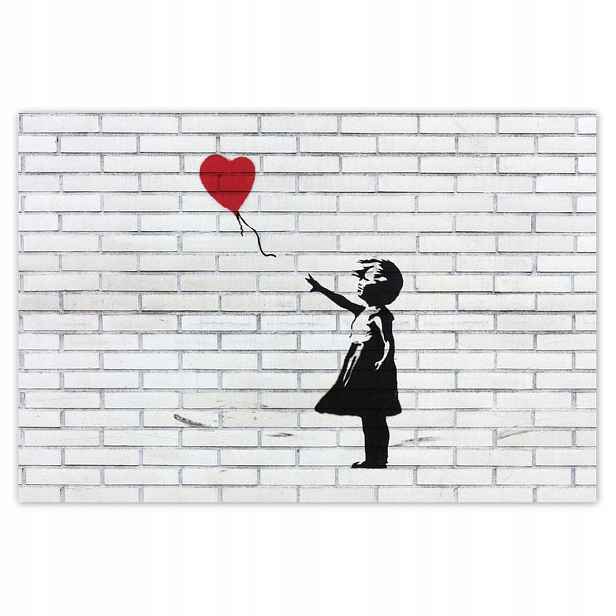 Fototapety 104x70 Banksy Dívka balón
