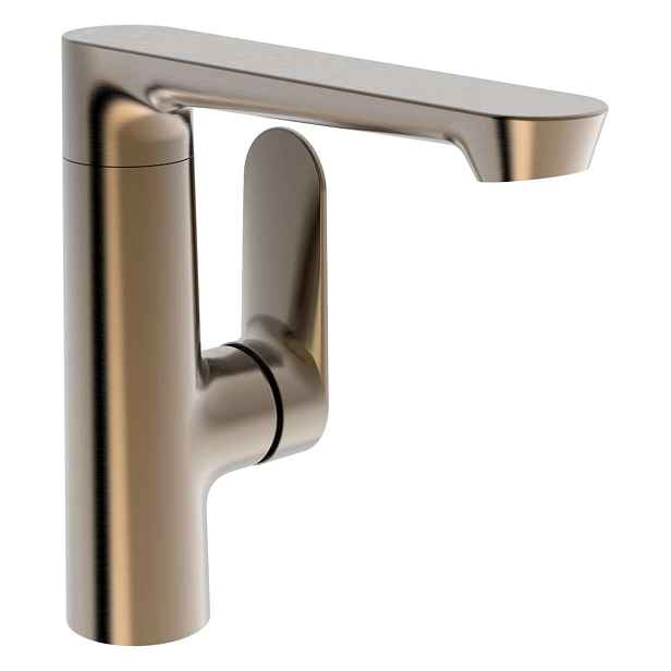 Hansa Genesis - Umyvadlová baterie s výpustí Push-Open, broušený bronz 3754226381