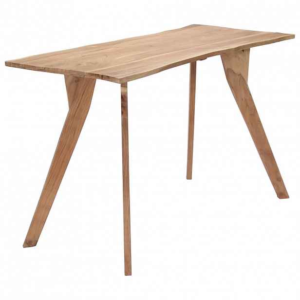 vidaXL Jídelní stůl 120 x 58 x 76 cm masivní akáciové dřevo