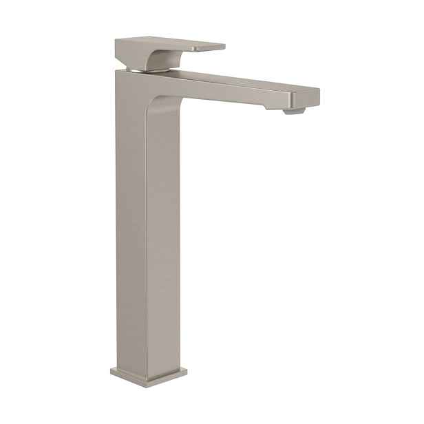 Villeroy & Boch Architectura Square - Umyvadlová baterie s výpustí Push-Open, matný kartáčovaný nikl TVW12500200064