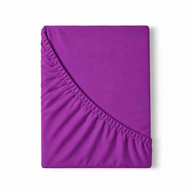 Jersey prostěradlo s lycrou DeLuxe 90x200 Fialové