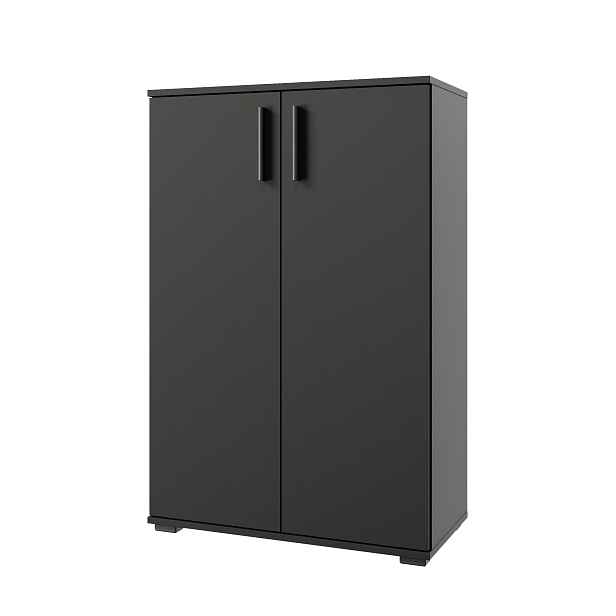 Komoda NEJBY GIANNI, 5 polic, antracit