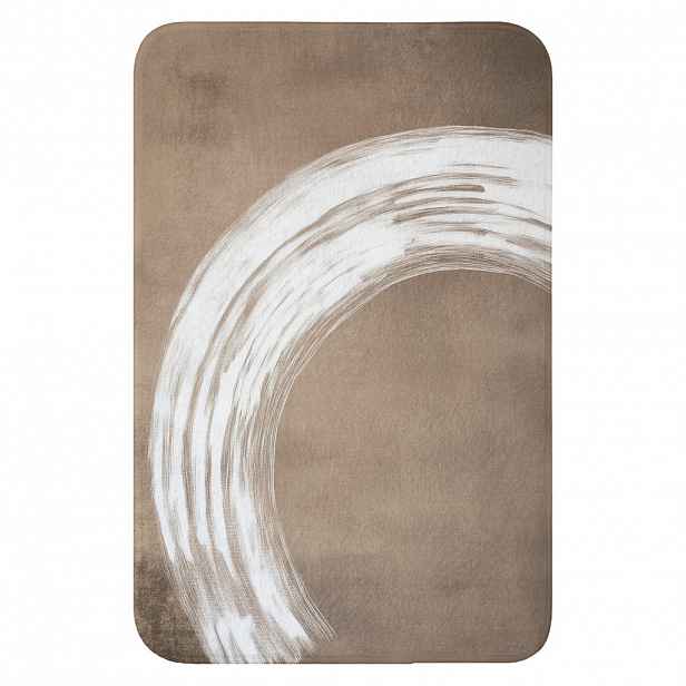 OnlyWow WC PŘEDLOŽKA Barva - hnědá - Japandi 40x60 cm