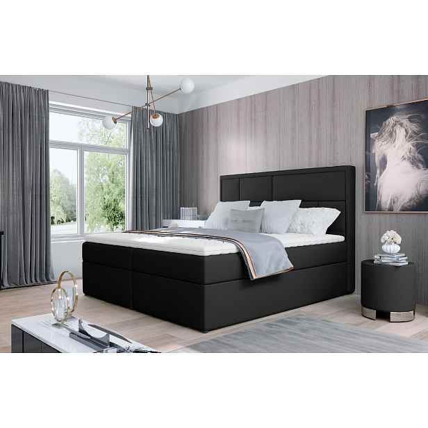 Boxspring Meron Rozměr: 160 x 200 cm, látka: Soft 11