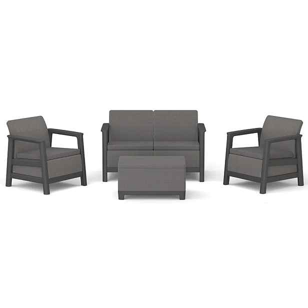 Keter Set SCANDI LINEA - Mountain Grey/Grafit