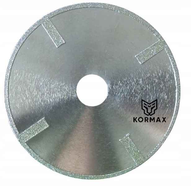 Diamantový řezný kotouč 125 mm x 22 mm pro lamináty s brousícím knírem Kormax