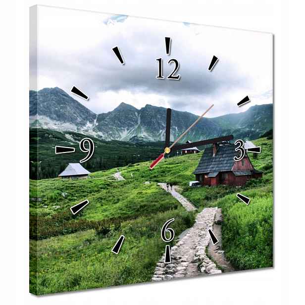 Hodiny 30x30 Tatry Hala Pásová