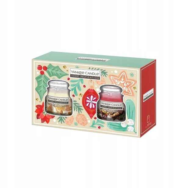 Sada 2 malých svíček Home Inspiration Christmas Yankee Candle