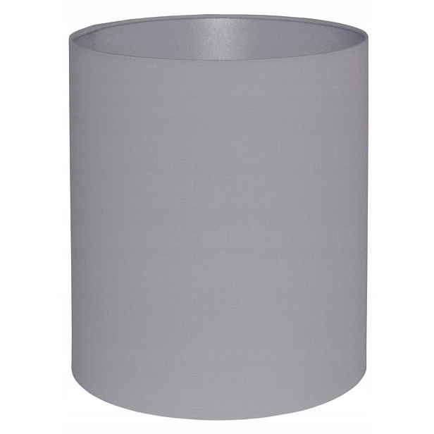 Stínidlo pro závěsnou stojací lampu Válec 13/15 cm E27 Špinavě šedý Mirano