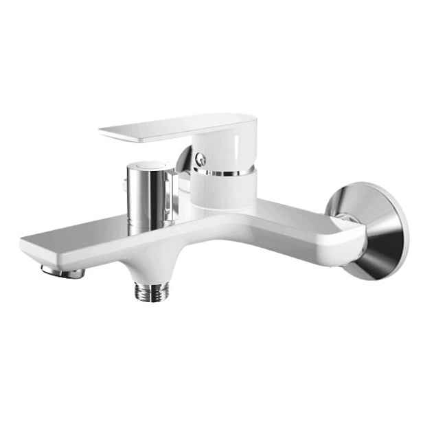 Vanová baterie Mixxus Premium Alex 009 (euro) White-chrome, bílý-chrom