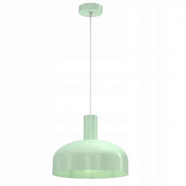 Závěsná lampa Milagro Visby MLP1555 mátová 1xE27 nastavitelná 30 cm