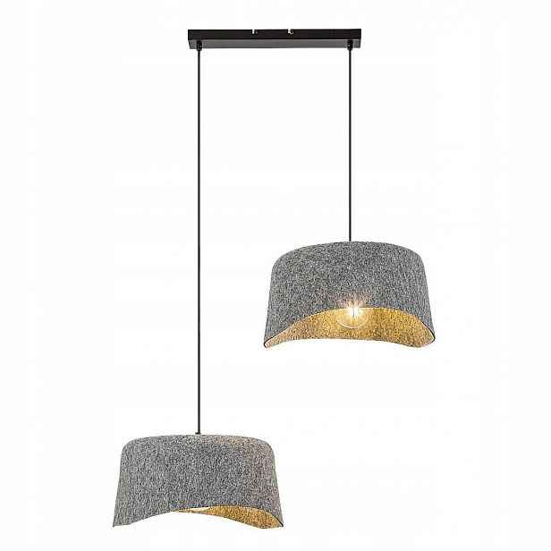 Černá závěsná lampa Farelia nad jídelní stůl Rabalux