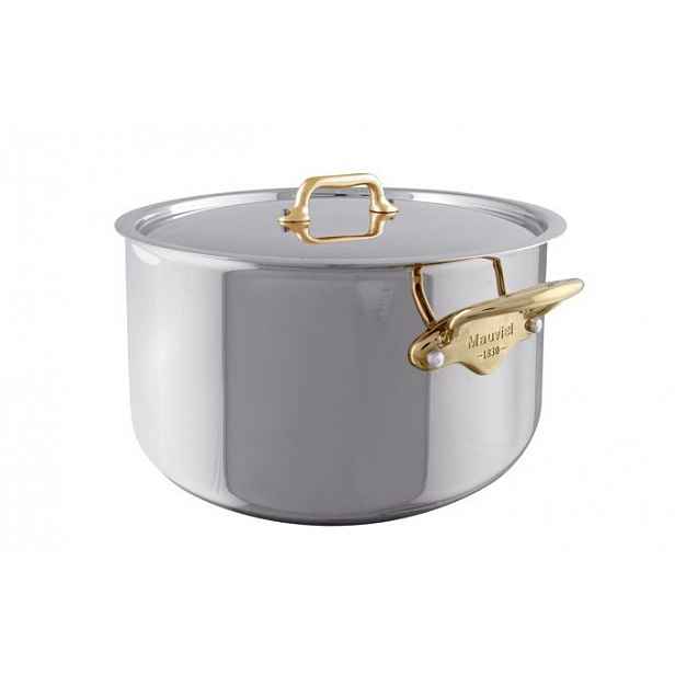 Mauviel M´Cook b kastrol s nerezovou poklicí, 24 cm