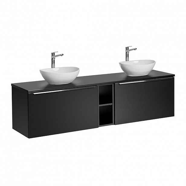 Petits-meubles DVOJUMYVADLO 180cm Eros Černá