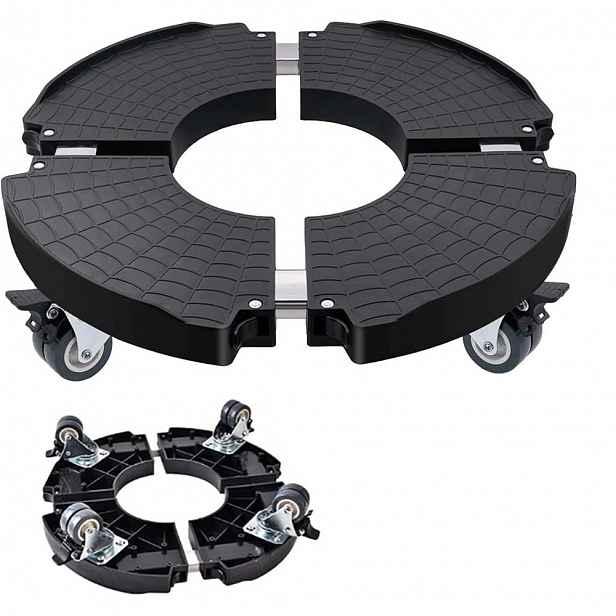 Podstavec Pp pod květináč na kolečkách pro posouvání květináče 52 cm