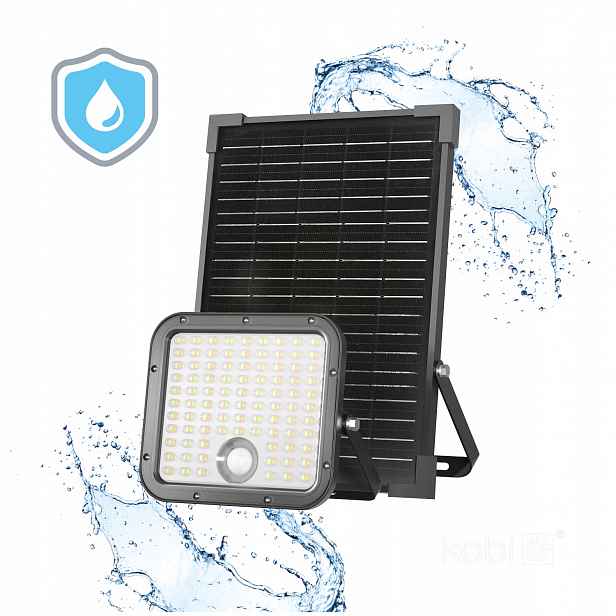 Led zářič Solar 30W s Pohybovým Senzorem dálkový ovladač Regulace barvy Premium
