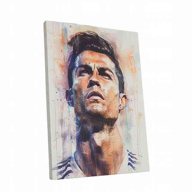 Obraz na plátně Cristiano Ronaldo CR7 do bytu, pokoje, obýváku dárek 60x80