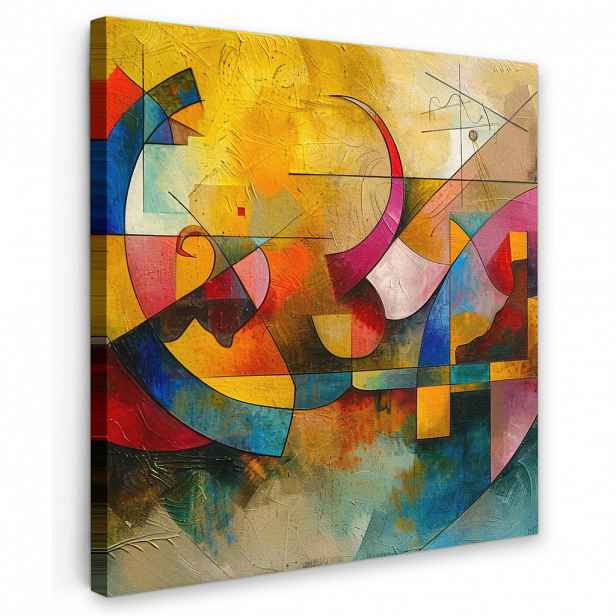 MuchoWow OBRAZ NA PLÁTNĚ Umění - abstraktní - moderní 20x20 cm