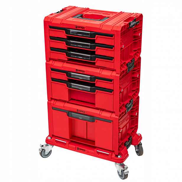Qbrick Pro Drawer Workshop Set 6 2.0 Red Ultra Hd box na nářadí