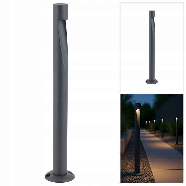 Venkovní lampa Sena šedá IP65 Led osvětlení cesty Tk Lighting