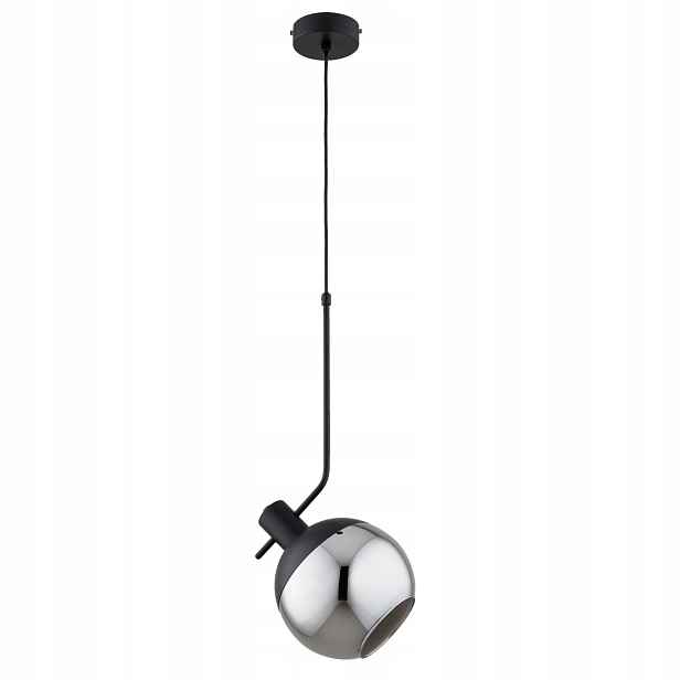 Závěsná lampa Alfa Velto černá moderní 1xE27 15W do obývacího pokoje