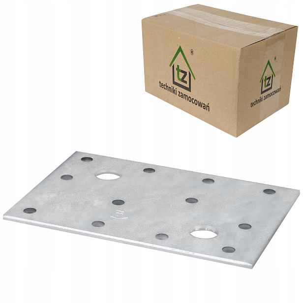 Tesařské spojky ploché 100x70 x 2,5 mm 50 ks Děrované destičky LP10
