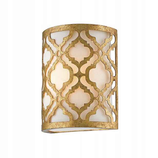 Gilded Nola Arabella designové nástěnné svítidlo zlatý len E27 60W IP20